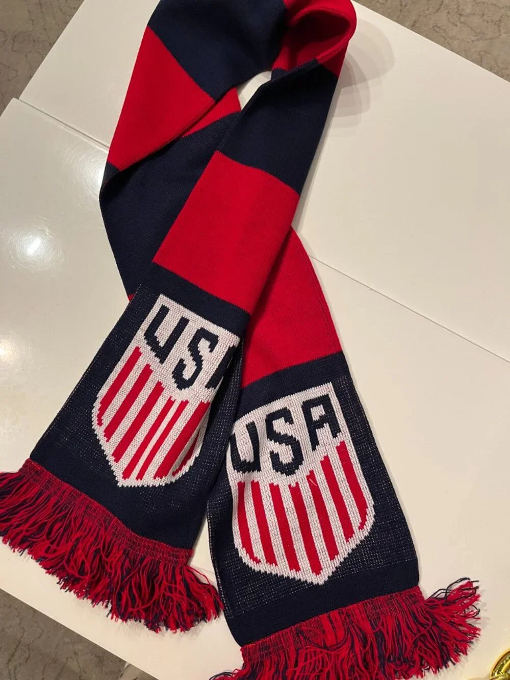 NFSD - USA Soccer Patriotic Scarf ( NWT) (m/a)
